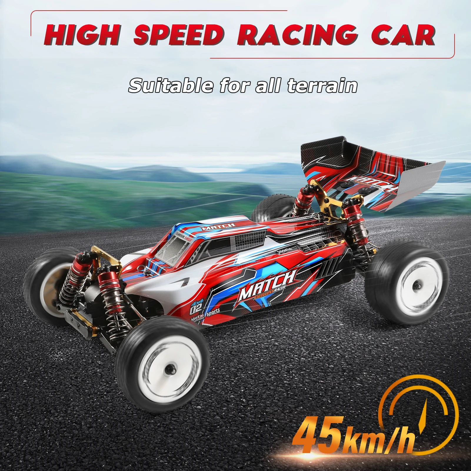 Wltoys XKS 104001 1/10 гоночный автомобиль на радиоуправлении 2,4 ГГц 45 км/ч высокоскоростной гоночный автомобиль на радиоуправлении Багги 4WD гоночный...
Wltoys XKS 104001 1/10 гоночный автомобиль на радиоуправлении 2,4 ГГц 45 км/ч высокоскоростной гоночный автомобиль на радиоуправлении Багги 4WD гоночный...