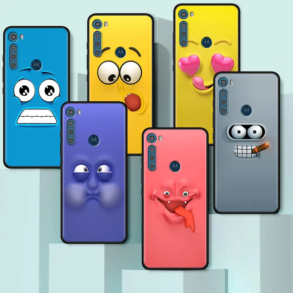 Cover For Motorola One Fusion G30 G9 Play G8 Power Lite E6s G Stylus Edge Plus Black Soft Phone Cases Funy Face
Cover For Motorola One Fusion G30 G9 Play G8 Power Lite E6s G Stylus Edge Plus Black Soft Phone Cases Funy Face