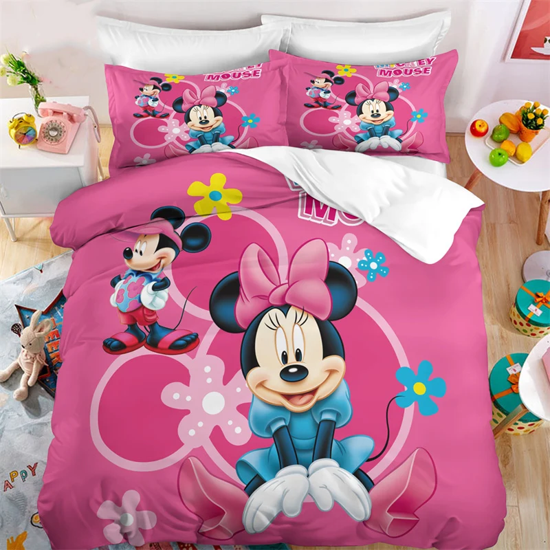 Disney Duvet Cover Sets Mickey Minnie Mouse Quilt Cover Pillow Case Digital Printed Bedding Set Boy Girl
Disney Duvet Cover Sets Mickey Minnie Mouse Quilt Cover Pillow Case Digital Printed Bedding Set Boy Girl