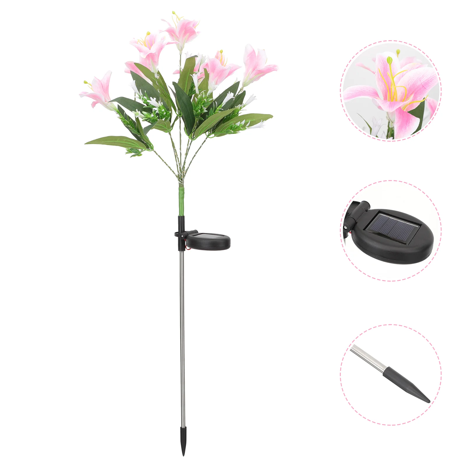 Solar Light Patio Multipurpose Pathway Solar Garden Stake Flower Lights Solar Flower Light Outdoor Decoration
Solar Light Patio Multipurpose Pathway Solar Garden Stake Flower Lights Solar Flower Light Outdoor Decoration