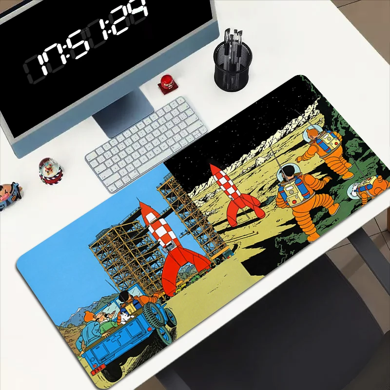 Игровые аксессуары «Приключения тинтинов», Xxl коврик для мыши, большие коврики для ПК, Настольная защита, коврик для мыши, геймерский коврик ...
Игровые аксессуары «Приключения тинтинов», Xxl коврик для мыши, большие коврики для ПК, Настольная защита, коврик для мыши, геймерский коврик ...
