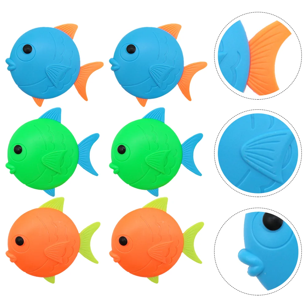 6 Pcs Funny Diving Fish Toy Summer Pool Underwater Children's Toys Plastic Swimming
6 Pcs Funny Diving Fish Toy Summer Pool Underwater Children's Toys Plastic Swimming