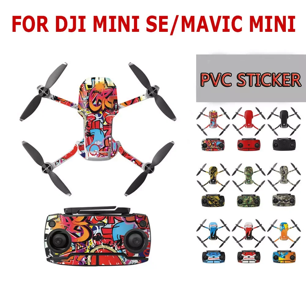 Mini SE Waterproof Skin Protective PVC Stickers Drone Body Arm Remote Control Protector for DJI Mavic Mini Accessories
Mini SE Waterproof Skin Protective PVC Stickers Drone Body Arm Remote Control Protector for DJI Mavic Mini Accessories