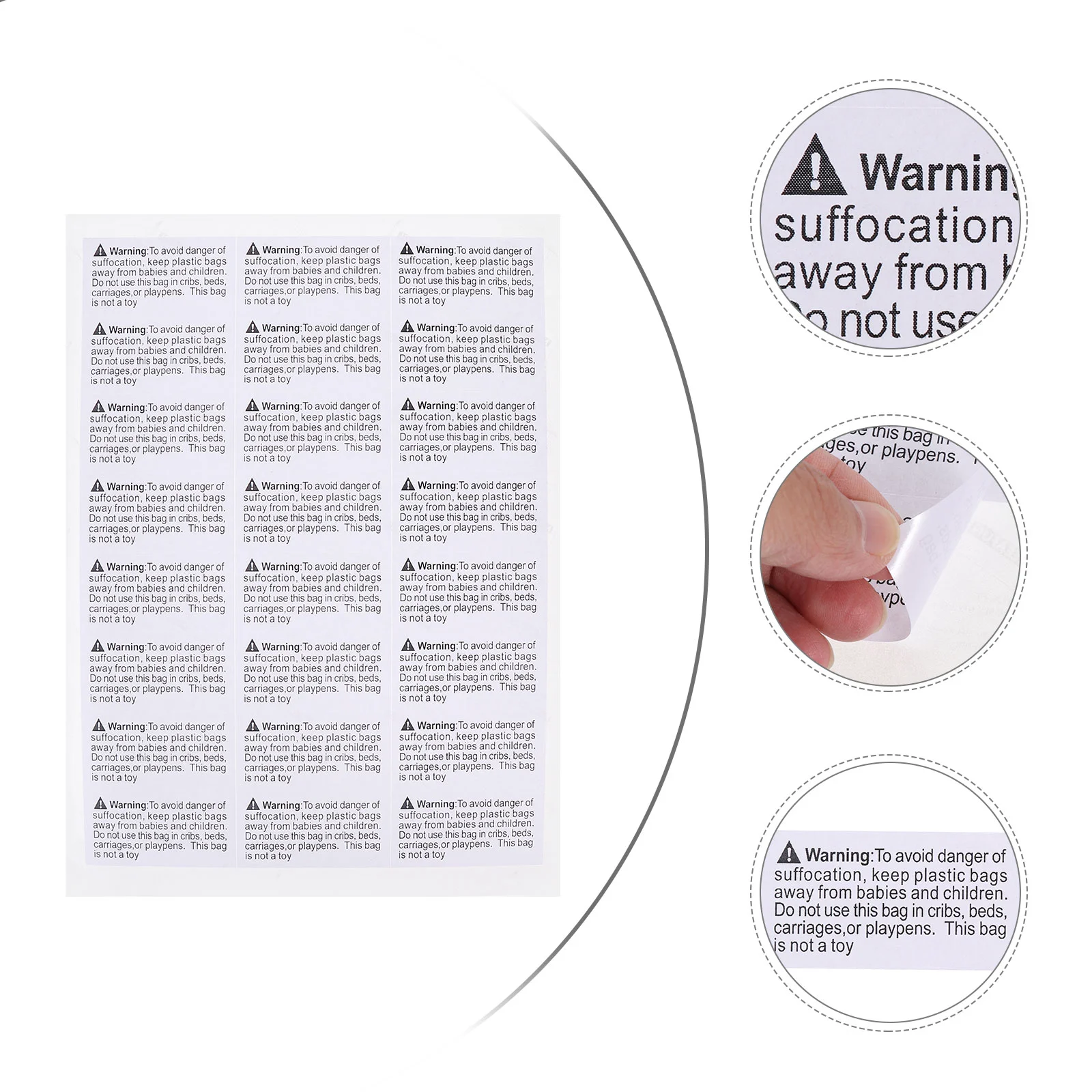 Warning Suffocation Stickers Sticker Hazard Choking Chocking Labels Label Keep Signadhesive Selfbagnot Child Shipping Signs
Warning Suffocation Stickers Sticker Hazard Choking Chocking Labels Label Keep Signadhesive Selfbagnot Child Shipping Signs