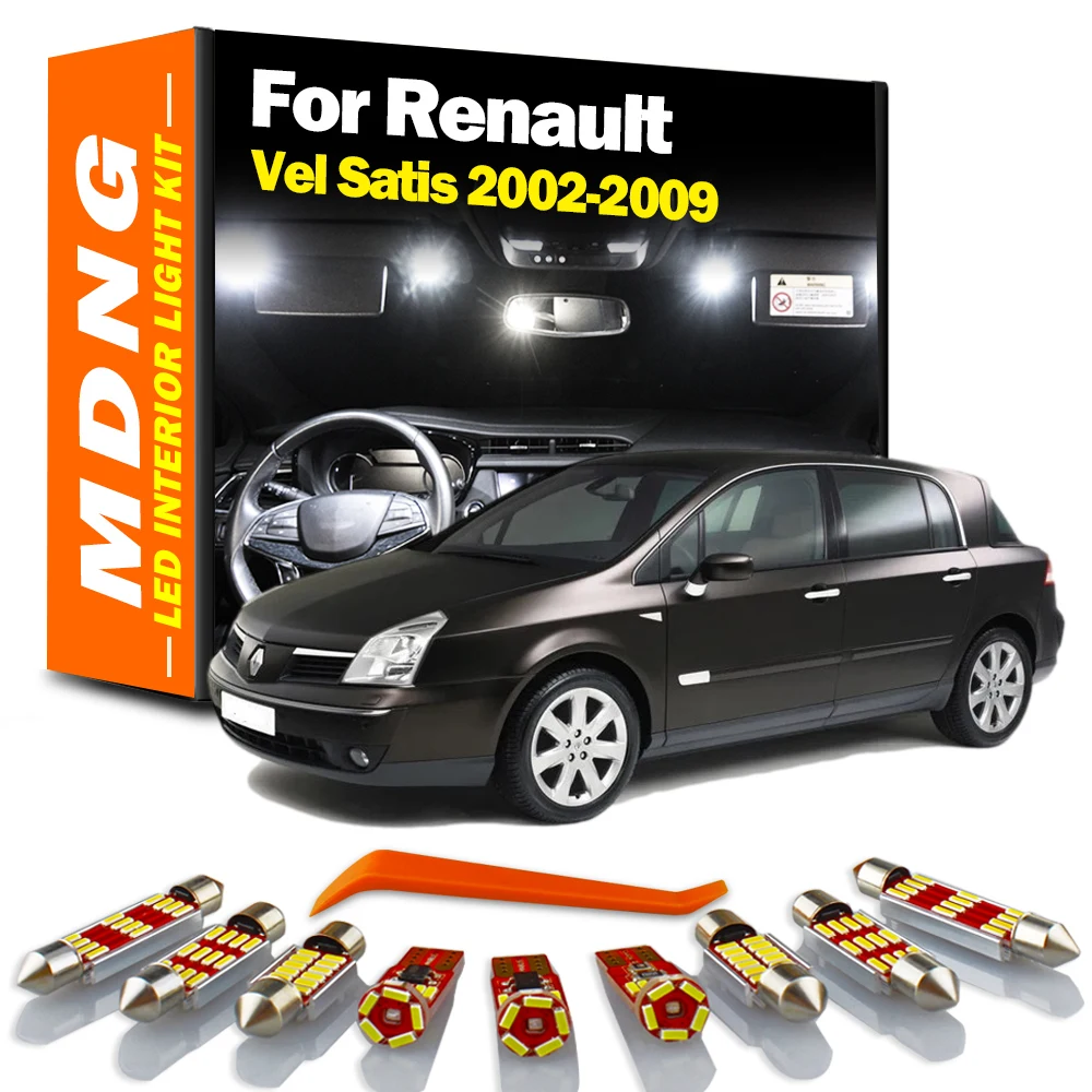 17 шт., Автомобильные светодиодные лампы для Renault Vel Satis 2002 2003 2004 2005-2007
17 шт., Автомобильные светодиодные лампы для Renault Vel Satis 2002 2003 2004 2005-2007