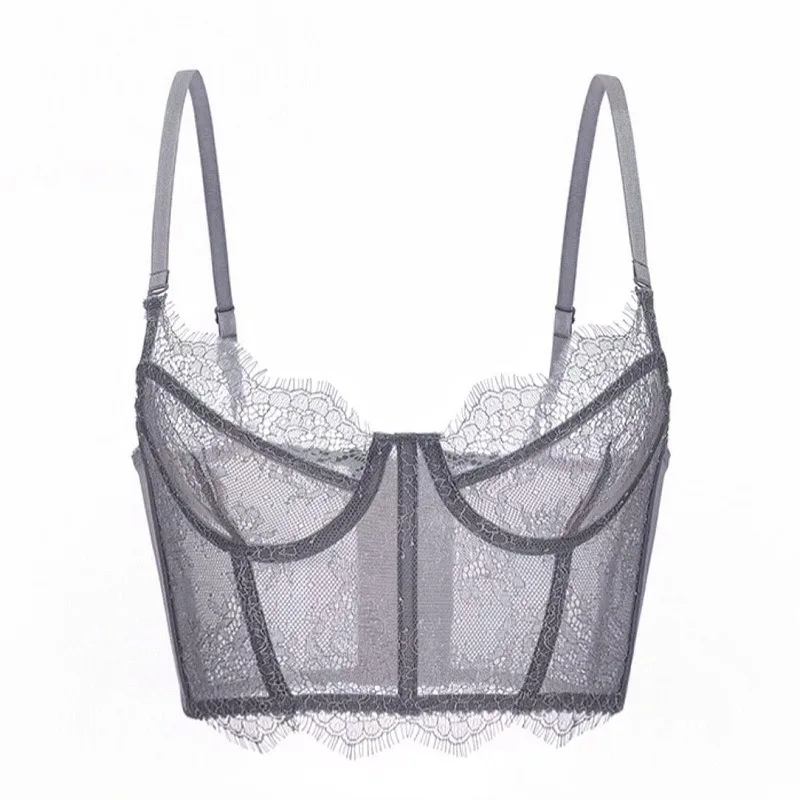 French Sweet Bra Underwear Receiving Vice Breasts Gathering Eyelashes Lace Slim Sexy Ultra-thin Breathable Underwear Vest Bra
French Sweet Bra Underwear Receiving Vice Breasts Gathering Eyelashes Lace Slim Sexy Ultra-thin Breathable Underwear Vest Bra