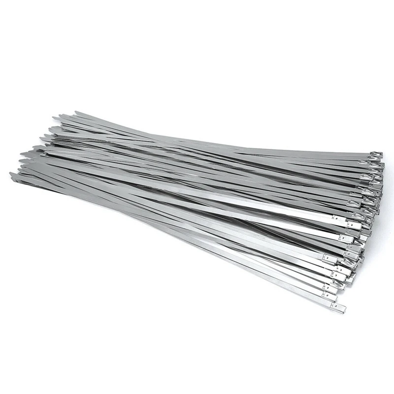 100PCS Sealing Strip Wire 304 Stainless Steel Self-Locking 4.6MM Strapping Marine Outdoor Anti-Corrosion Cable Tie
100PCS Sealing Strip Wire 304 Stainless Steel Self-Locking 4.6MM Strapping Marine Outdoor Anti-Corrosion Cable Tie