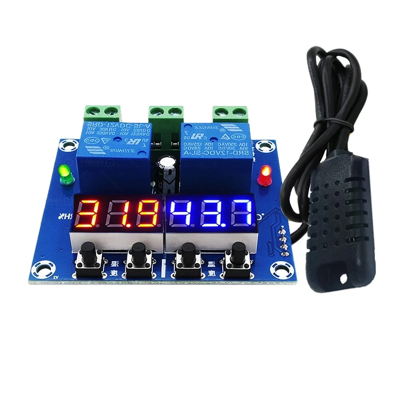 XH-M452 Temperature And Humidity Control Module Digital Display Dual Output, Automatic Constant Temperature And Humidity
XH-M452 Temperature And Humidity Control Module Digital Display Dual Output, Automatic Constant Temperature And Humidity