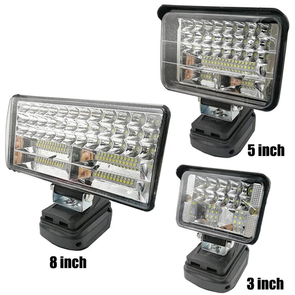 3'' 5'' 8'' LED Work Light Lights USB Charging Treasure Far Near Light Control Suitable For Mkt 18V 14.4V Lithium Battery
3'' 5'' 8'' LED Work Light Lights USB Charging Treasure Far Near Light Control Suitable For Mkt 18V 14.4V Lithium Battery