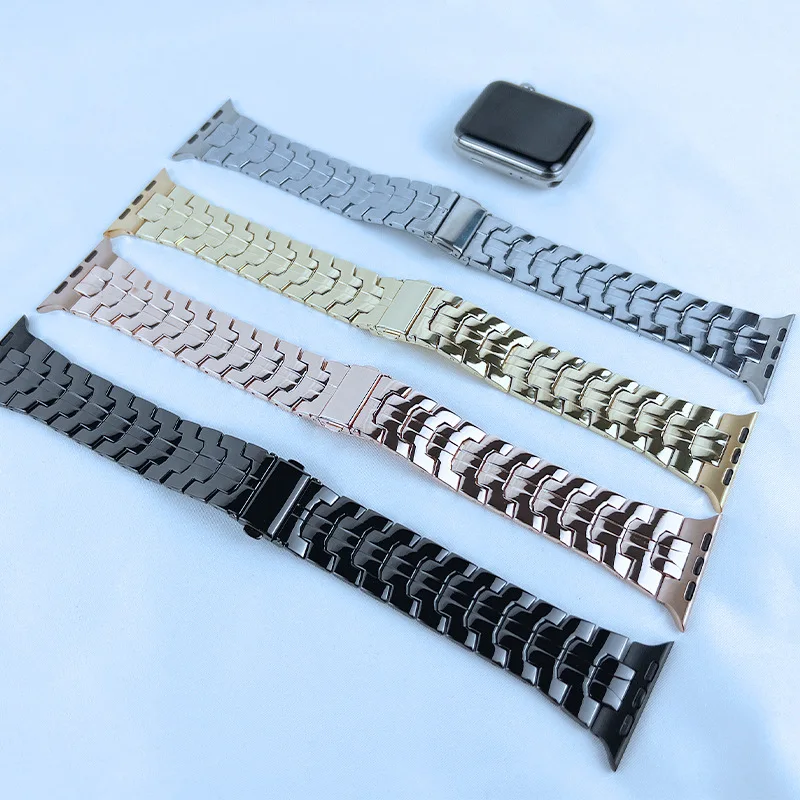 Zinc Alloy Strap for Apple Watch Straps 40mm 44mm 45mm 41mm 38mm 42mm 44mm Iron Man Strap Bracelet iWatch Series 4 5 6 se7 Strap
Zinc Alloy Strap for Apple Watch Straps 40mm 44mm 45mm 41mm 38mm 42mm 44mm Iron Man Strap Bracelet iWatch Series 4 5 6 se7 Strap