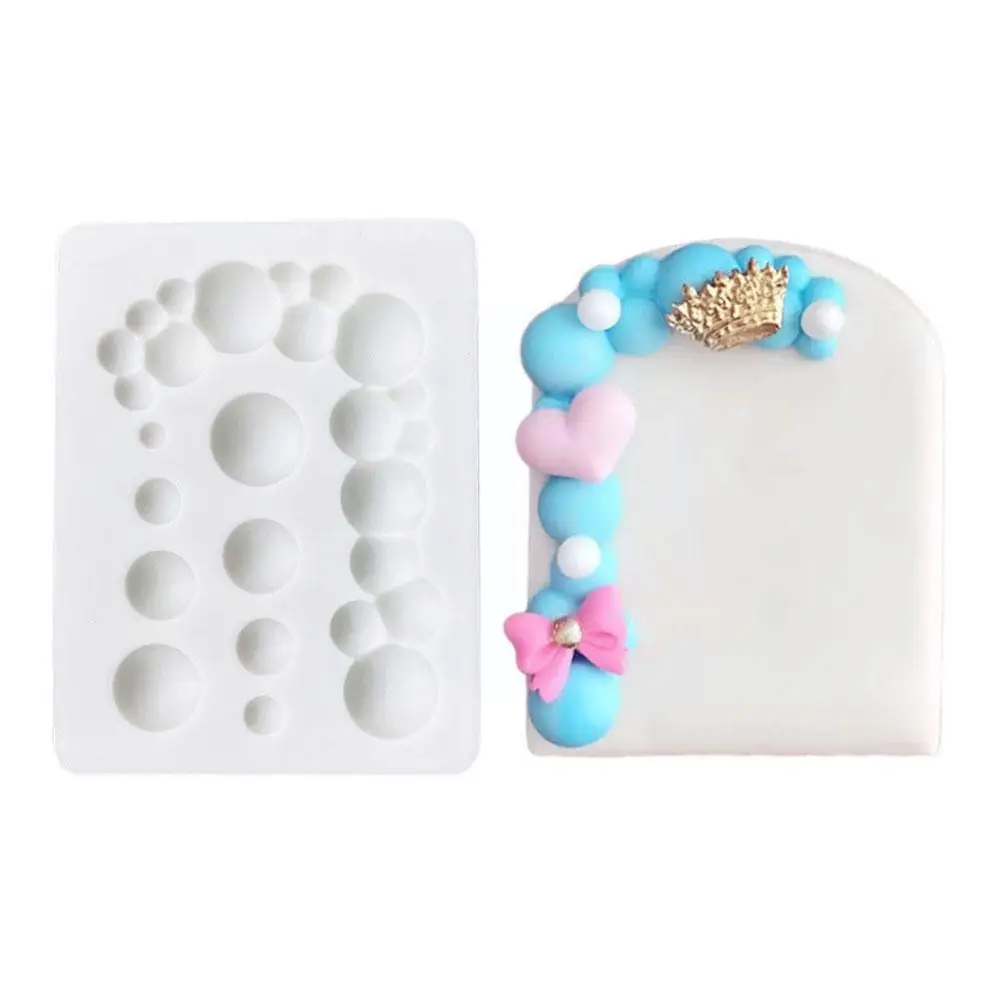 3D Bubble Ball Silicone Mold Fondant Chocolate Mould Kitchen Bakeware Tools Cake Decorating E2H7
3D Bubble Ball Silicone Mold Fondant Chocolate Mould Kitchen Bakeware Tools Cake Decorating E2H7