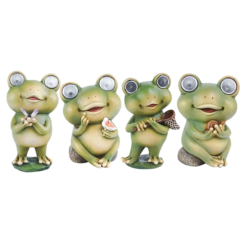 Solar Powered Garden Lights Frog Shaped Statue Lantern Frog Decor Yard Art Spring Fall Winter Decor
Solar Powered Garden Lights Frog Shaped Statue Lantern Frog Decor Yard Art Spring Fall Winter Decor