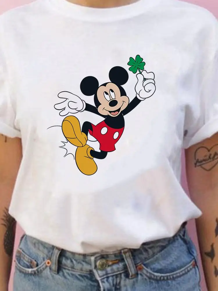 Women Aesthetic Minnie Mickey Comfortable High Quality Harajuku T Shirt Romantic Love Pattern Cartoon Tshirt Disney T-Shirt
Women Aesthetic Minnie Mickey Comfortable High Quality Harajuku T Shirt Romantic Love Pattern Cartoon Tshirt Disney T-Shirt