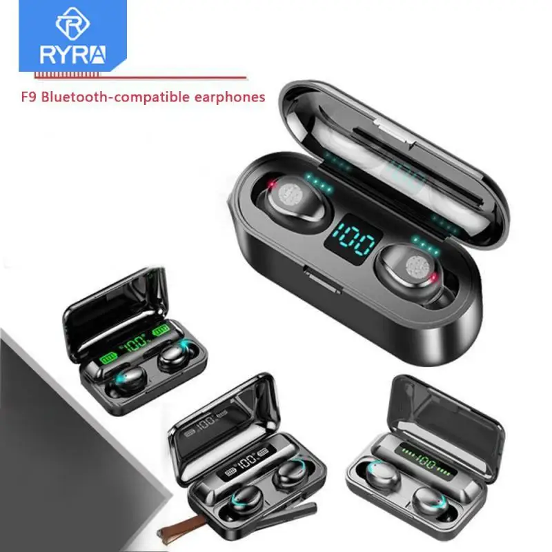 RYRA TWS Wireless Headphones Sport Earphone 5.0 Bluetooth Gaming Headset LED Touch Waterproof Microphone Phone Wireless Earbuds
RYRA TWS Wireless Headphones Sport Earphone 5.0 Bluetooth Gaming Headset LED Touch Waterproof Microphone Phone Wireless Earbuds