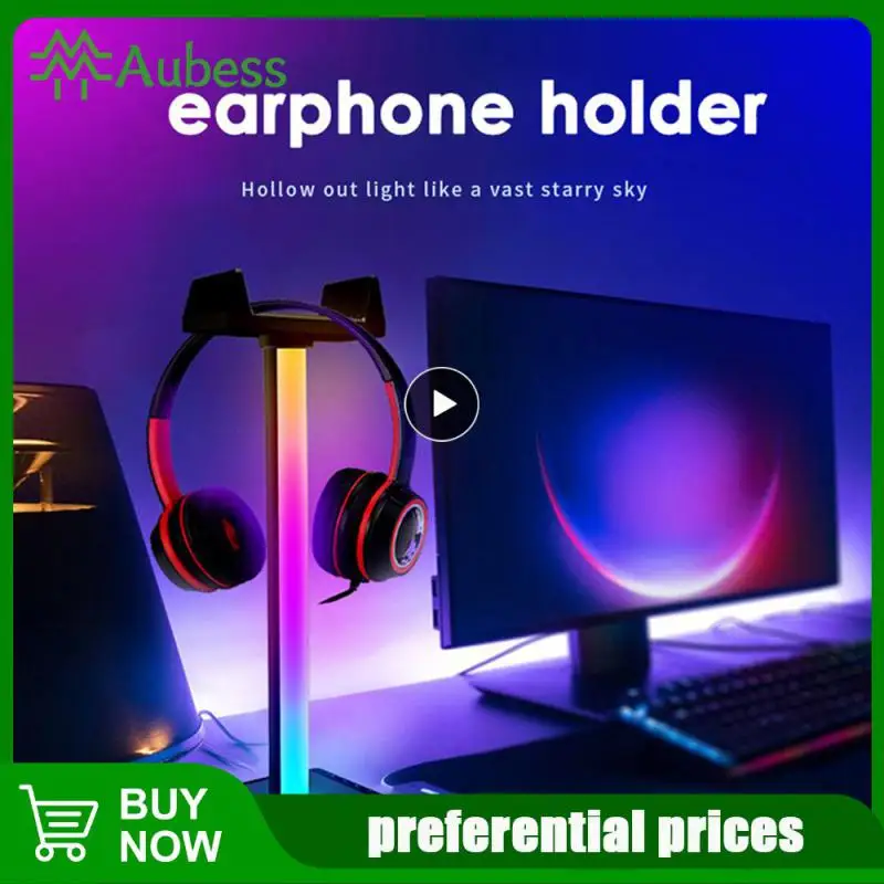 Black Transparent Base Earphone Bracket Rgb Pc Gaming Desktop Display Bracket Multifunctional Headset Stand Office Accessories
Black Transparent Base Earphone Bracket Rgb Pc Gaming Desktop Display Bracket Multifunctional Headset Stand Office Accessories