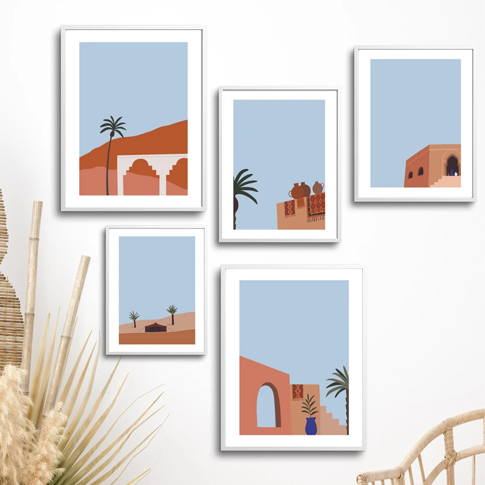 Desert Gallery Wall Poster Print Abstract Travel Building Moroccon Mid Century Boho Modern Art Canvas Painting Room Home Decor
Desert Gallery Wall Poster Print Abstract Travel Building Moroccon Mid Century Boho Modern Art Canvas Painting Room Home Decor