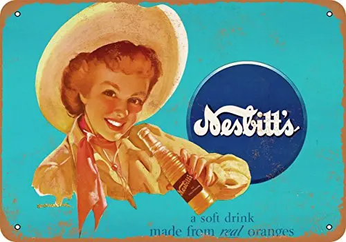Metal Sign - Nesbitt's Orange Drink - Vintage Look Wall Decor for Cafe Bar Pub Home Beer Decoration Crafts
Metal Sign - Nesbitt's Orange Drink - Vintage Look Wall Decor for Cafe Bar Pub Home Beer Decoration Crafts