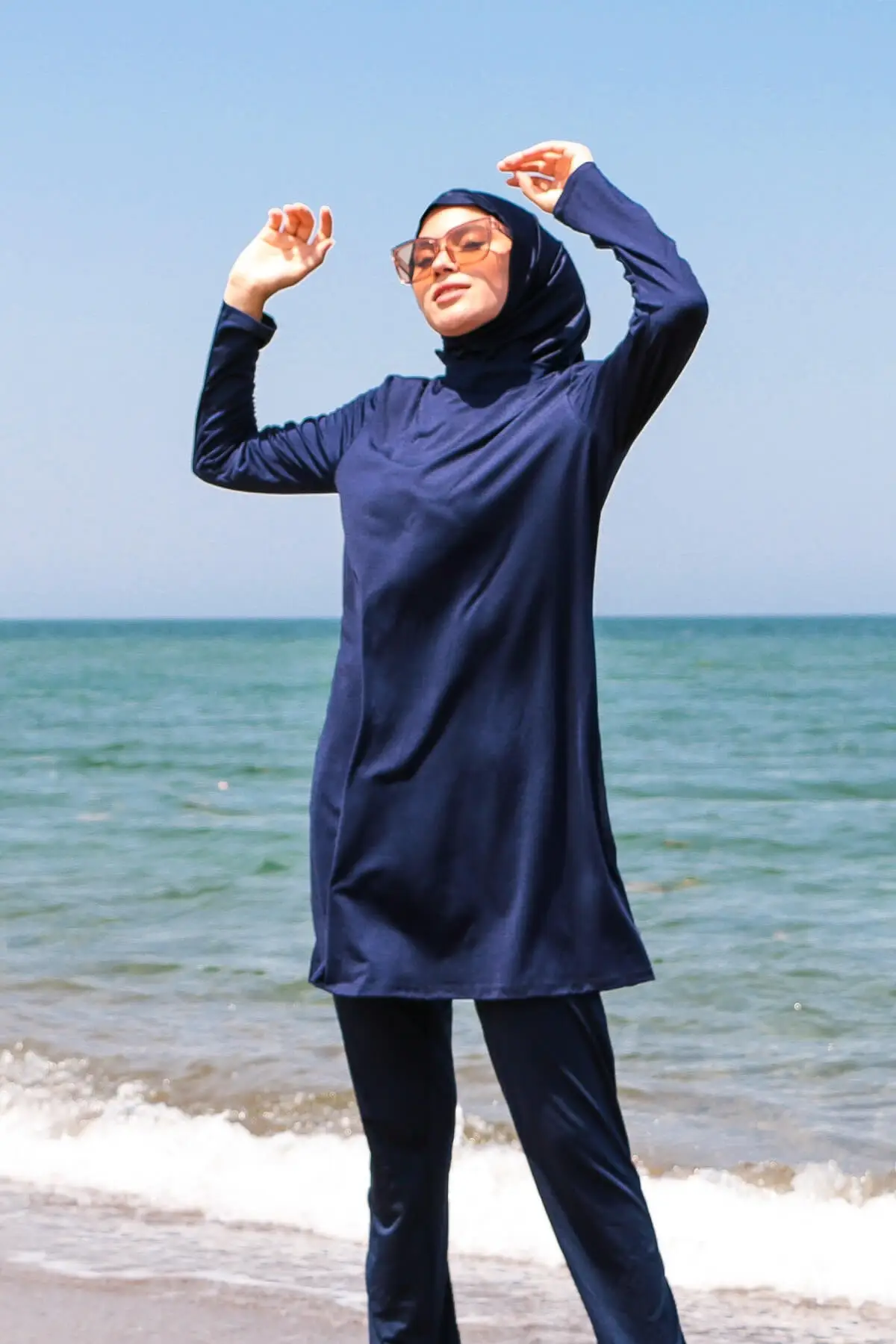 New Burkinis Muslim Swimwear Modest Summer Clothing Long Sleeve Swimming Hijab Sport Islamic Swimsuit Bathing Suit Suit
New Burkinis Muslim Swimwear Modest Summer Clothing Long Sleeve Swimming Hijab Sport Islamic Swimsuit Bathing Suit Suit