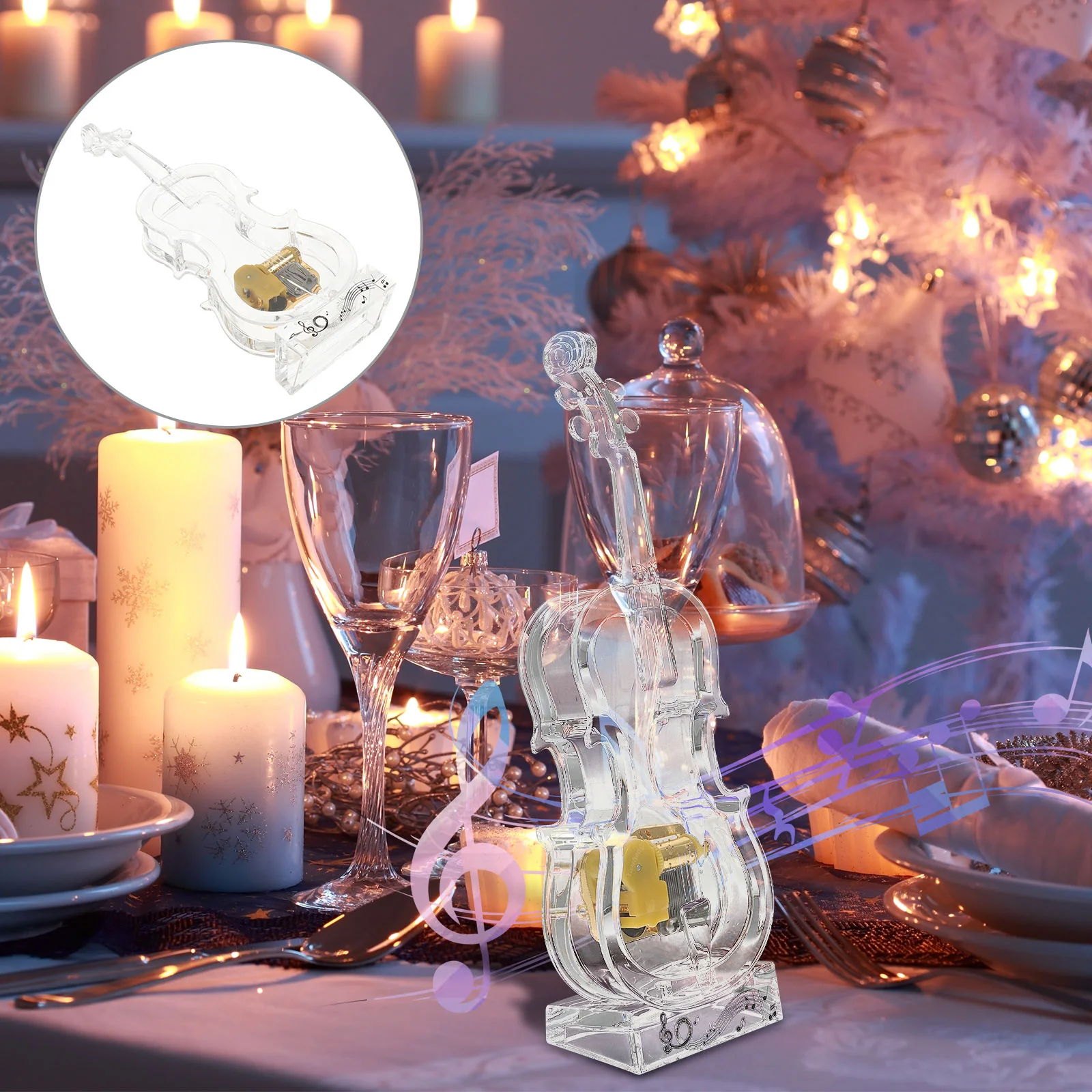 Box Violin Musical Boxes Kid Miniornament Classical Decor Acrlic Gift Birthday Instrument Weddingwind Decorations Figurine
Box Violin Musical Boxes Kid Miniornament Classical Decor Acrlic Gift Birthday Instrument Weddingwind Decorations Figurine