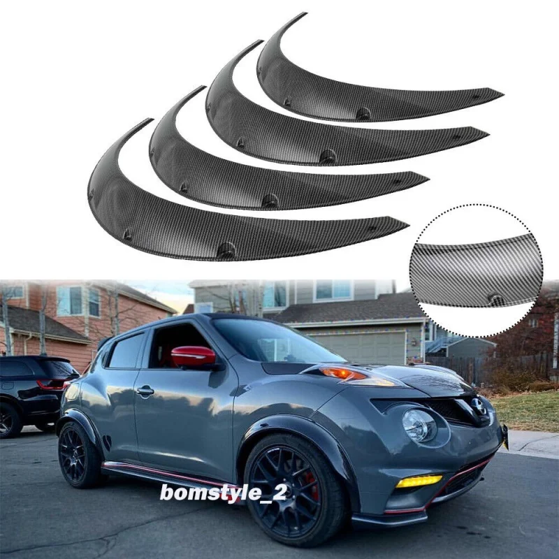Carbon Fiber Fender Flares Wheel Arches Cover Body Kit For Nissan Juke 2011-2017
Carbon Fiber Fender Flares Wheel Arches Cover Body Kit For Nissan Juke 2011-2017