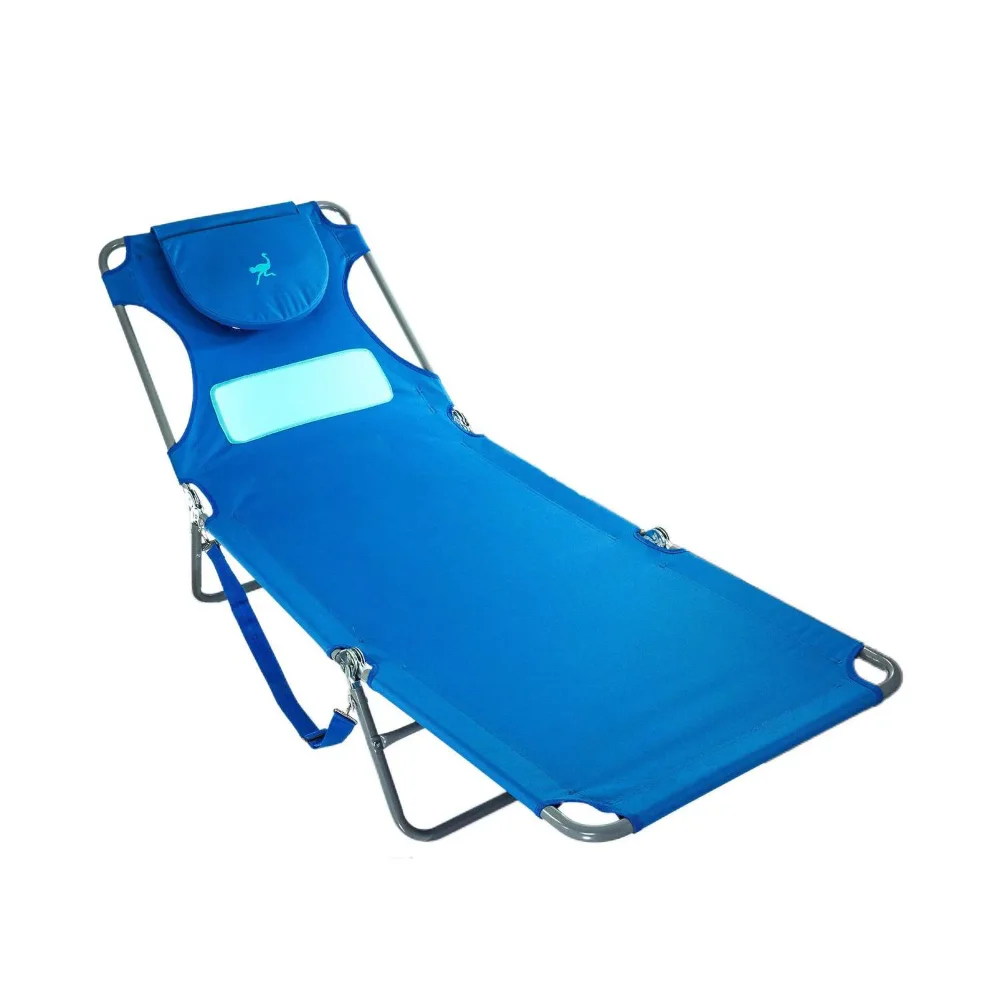 BOUSSAC Ladies Comfort Lounger Beach Chaise - Blue, Polyester, Steel Chaise Lounge Nature Style Sunbath Beach Backyard Relax
BOUSSAC Ladies Comfort Lounger Beach Chaise - Blue, Polyester, Steel Chaise Lounge Nature Style Sunbath Beach Backyard Relax