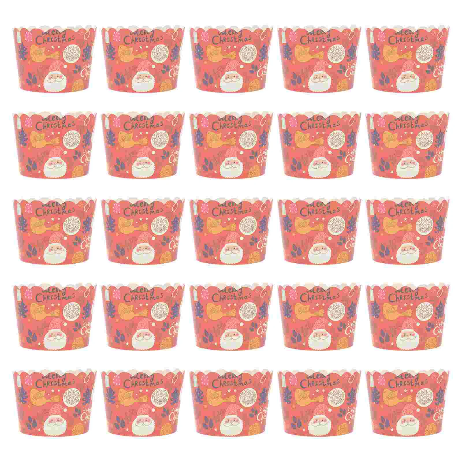 Cupcake Christmas Wrappers Party Cake Paper Liners Decoration Sleeves Baking Muffin Cup Papers Cups
Cupcake Christmas Wrappers Party Cake Paper Liners Decoration Sleeves Baking Muffin Cup Papers Cups