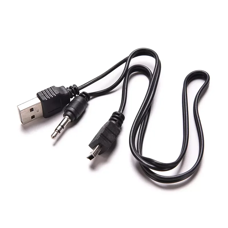 1PC 50cm USB Mini Male to Male USB 2.0 5pin Standard + 3.5mm AUX Audio Jack Connection Adapter Cable for Speaker Mp3 MP4 Player
1PC 50cm USB Mini Male to Male USB 2.0 5pin Standard + 3.5mm AUX Audio Jack Connection Adapter Cable for Speaker Mp3 MP4 Player