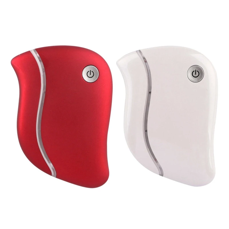 2Pcs Heating Skin Face Neck Gua Sha Massage Tools Therapy Anti-Wrinkle Electronic Vibrating Facial Massager,Red & White
2Pcs Heating Skin Face Neck Gua Sha Massage Tools Therapy Anti-Wrinkle Electronic Vibrating Facial Massager,Red & White