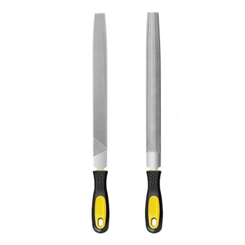 Metal Files Fine-Toothed File 2pcs 8 Inch Carbon Steel Flat File Half-Round File High Hardness Tools 310x200x20mm
Metal Files Fine-Toothed File 2pcs 8 Inch Carbon Steel Flat File Half-Round File High Hardness Tools 310x200x20mm
