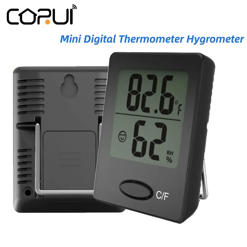 

CoRui Digital Thermometer Hygrometer Indoor Humidity Meter Home Temperature Thermometers Sensor Temp Monitor Humidistat Acurite