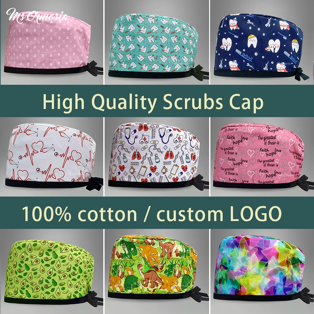 High Quality Cartoon Print Nursing Cap Adjustable Anesthetist Scrub Hat Surgical Surgery Doctor Cap Pet Grooming Nurse Scrub Cap
High Quality Cartoon Print Nursing Cap Adjustable Anesthetist Scrub Hat Surgical Surgery Doctor Cap Pet Grooming Nurse Scrub Cap