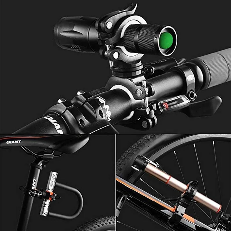 360° Rotation Cycling Clip Clamp Flashlight Mount Holder Universal Bicycle Bike LED Light Flashlight Torch Mount Holder
360° Rotation Cycling Clip Clamp Flashlight Mount Holder Universal Bicycle Bike LED Light Flashlight Torch Mount Holder