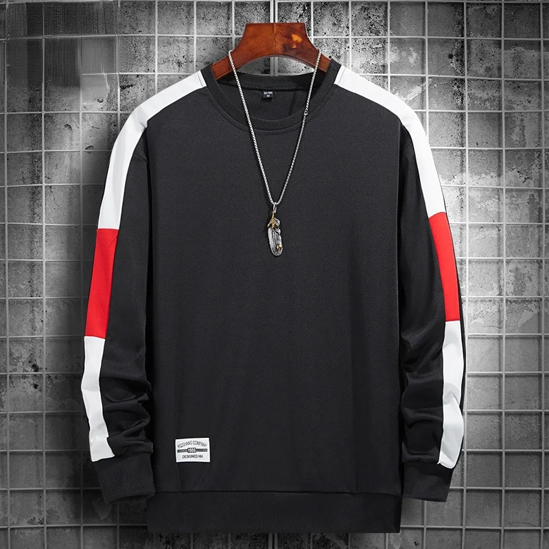 Long Sleeve Harajuku Sweatshirts Men 2021 New Fashion Streetwear Hoodie Mens Casual O-Neck Patchwork Sweatshirt Brand Tops
Long Sleeve Harajuku Sweatshirts Men 2021 New Fashion Streetwear Hoodie Mens Casual O-Neck Patchwork Sweatshirt Brand Tops