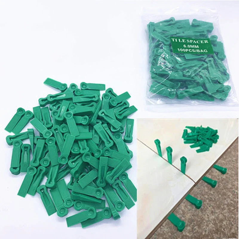 100pcs Tile Leveling System Wedge spacer 0.5-6MM reusable leveling clip Floor Locator Wall Ceramic Tiling Laying Nivelador Tool
100pcs Tile Leveling System Wedge spacer 0.5-6MM reusable leveling clip Floor Locator Wall Ceramic Tiling Laying Nivelador Tool
