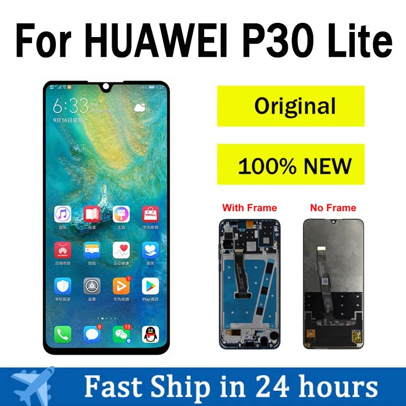 Новый оригинальный ЖК-экран для HUAWEI P30 Lite, ЖК-дисплей, сенсорный экран для HUAWEI P30 Lite Nova 4e, ЖК-экран с дигитайзером в сборе
Новый оригинальный ЖК-экран для HUAWEI P30 Lite, ЖК-дисплей, сенсорный экран для HUAWEI P30 Lite Nova 4e, ЖК-экран с дигитайзером в сборе