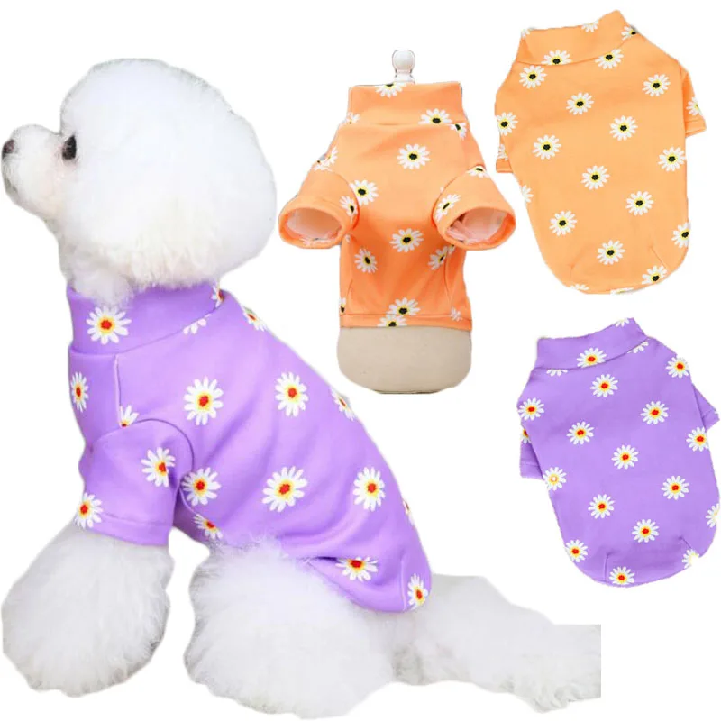 Daisy Dog Clothes Autumn Winter Dog Hoodies Sweatshirt For Small Dogs Chiwawa Puppy Cat Turtleneck Sweaters Dog Bottoming Shirts
Daisy Dog Clothes Autumn Winter Dog Hoodies Sweatshirt For Small Dogs Chiwawa Puppy Cat Turtleneck Sweaters Dog Bottoming Shirts