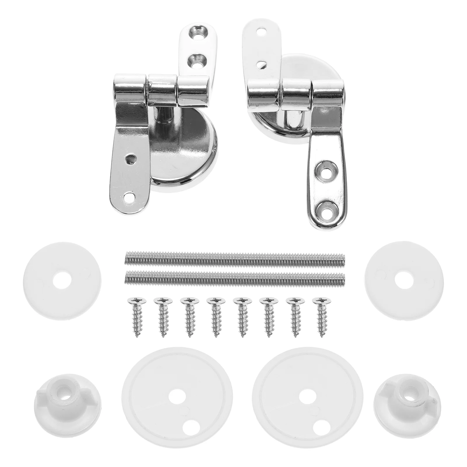 1 Set Toilet Seat Hinges Zinc Alloy Toilet Seat Fittings Replacement Parts
1 Set Toilet Seat Hinges Zinc Alloy Toilet Seat Fittings Replacement Parts
