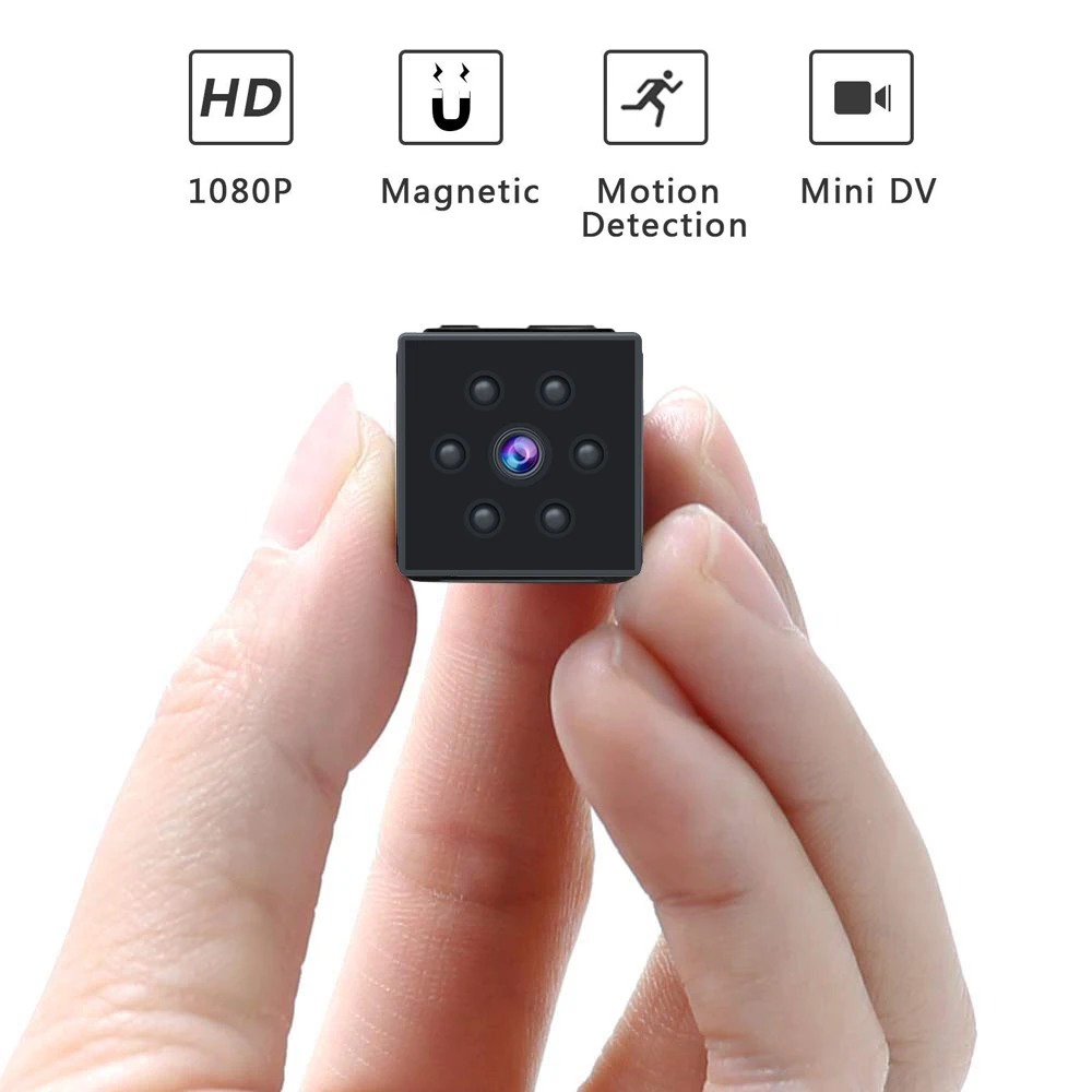 MD23 Mini Camera HD 1080P Magnetic Body Motion Detection Sport DV Mini Camcorder Video Recorder Action Cam With Wristband
MD23 Mini Camera HD 1080P Magnetic Body Motion Detection Sport DV Mini Camcorder Video Recorder Action Cam With Wristband