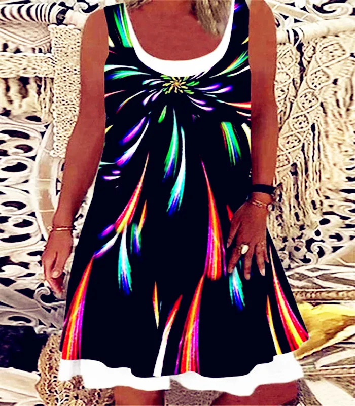 Женское винтажное платье-майка с оборками, свободное пляжное платье большого размера с принтом в стиле пэчворк, лето
Женское винтажное платье-майка с оборками, свободное пляжное платье большого размера с принтом в стиле пэчворк, лето