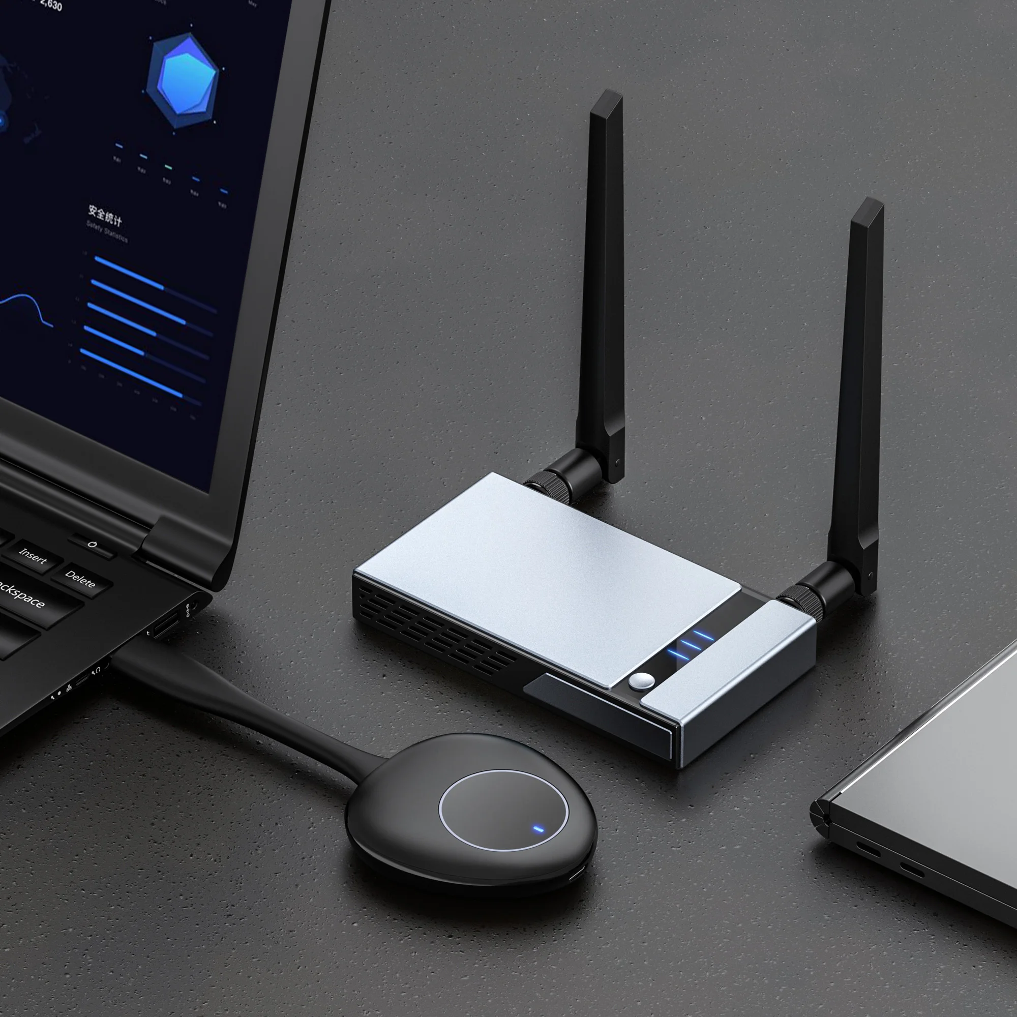 2022 Best selling HD-MI 5G wifi 4K wireless screen display adapter 50m long distance transmission of HD audio and video signals
2022 Best selling HD-MI 5G wifi 4K wireless screen display adapter 50m long distance transmission of HD audio and video signals