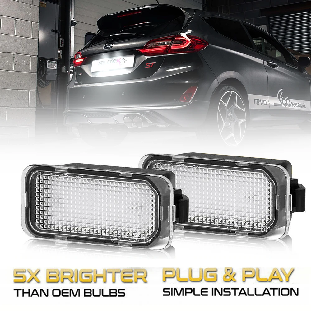 2Pcs Car LED License Plate Light Number Lamp For Ford Transit 4 Tourneo Focus KA+ Mondeo Edge Galaxy Figo Fiesta Ranger Explorer
2Pcs Car LED License Plate Light Number Lamp For Ford Transit 4 Tourneo Focus KA+ Mondeo Edge Galaxy Figo Fiesta Ranger Explorer
