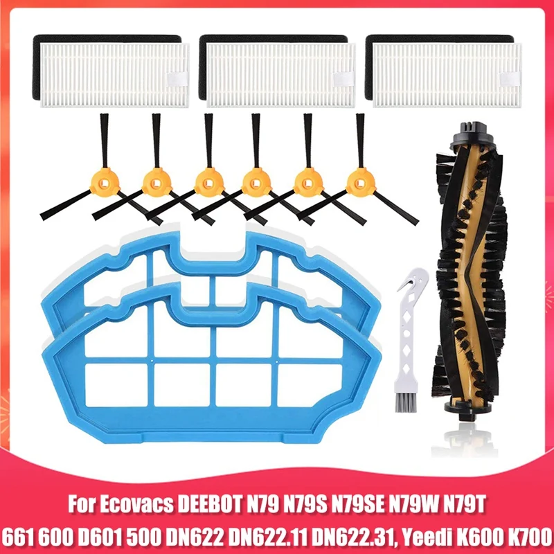 Hot Accessories Kit For Ecovacs DEEBOT N79S N79 DN622 500 N79W N79SE N79T Robot Vacuum Cleaner Replacement Parts
Hot Accessories Kit For Ecovacs DEEBOT N79S N79 DN622 500 N79W N79SE N79T Robot Vacuum Cleaner Replacement Parts