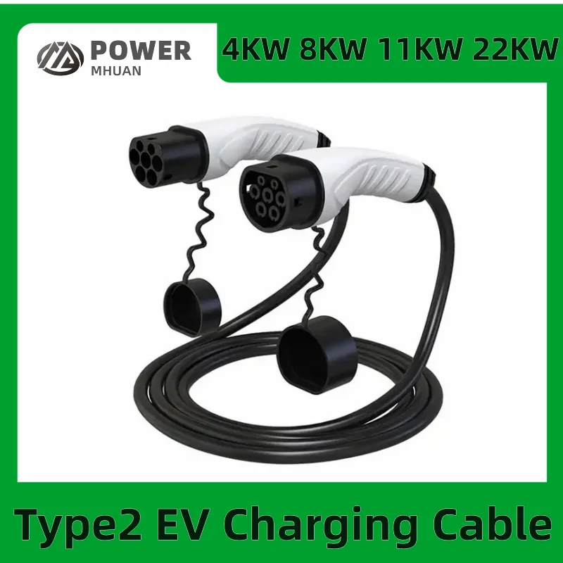 EV Charger Cable Type2 Female Car to Male Plug IEC62196-2 Adapter 16A 32A Charging Station 4/8/11/22KW for Electric Car
EV Charger Cable Type2 Female Car to Male Plug IEC62196-2 Adapter 16A 32A Charging Station 4/8/11/22KW for Electric Car