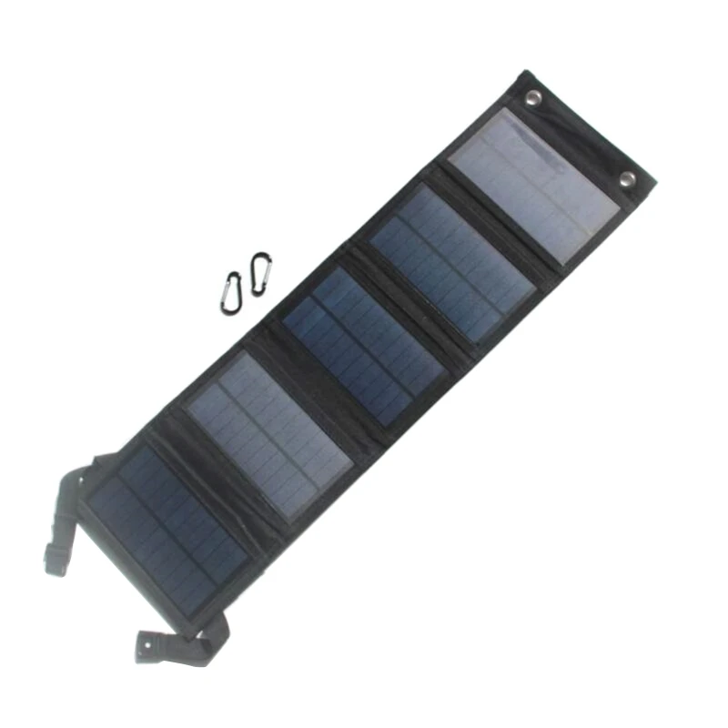 10W 5 Folding Solar Panel Charger Portable Battery Charger USB Port Outdoor Waterproof Power Bank Phone Car RV Boat
10W 5 Folding Solar Panel Charger Portable Battery Charger USB Port Outdoor Waterproof Power Bank Phone Car RV Boat