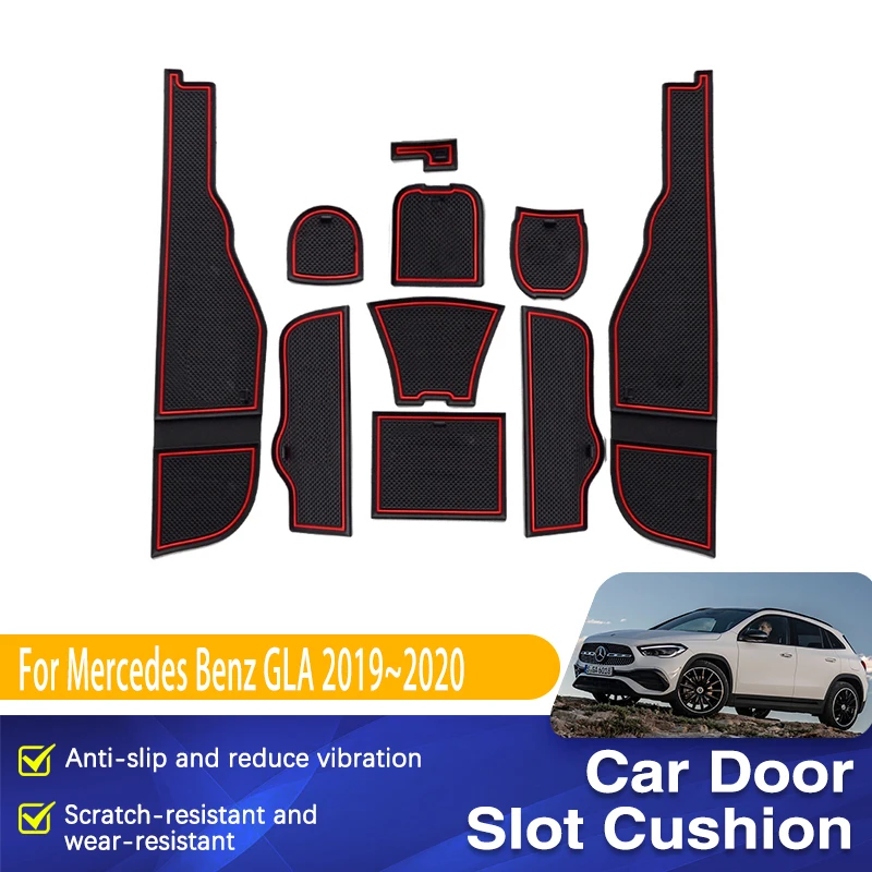 Car Door Groove Mats For Mercedes Benz GLA AMG X156 GLA180 GLA200 GLA220 GLA250 2019 2020 Gate Slot Cup Pads Car Accessories
Car Door Groove Mats For Mercedes Benz GLA AMG X156 GLA180 GLA200 GLA220 GLA250 2019 2020 Gate Slot Cup Pads Car Accessories