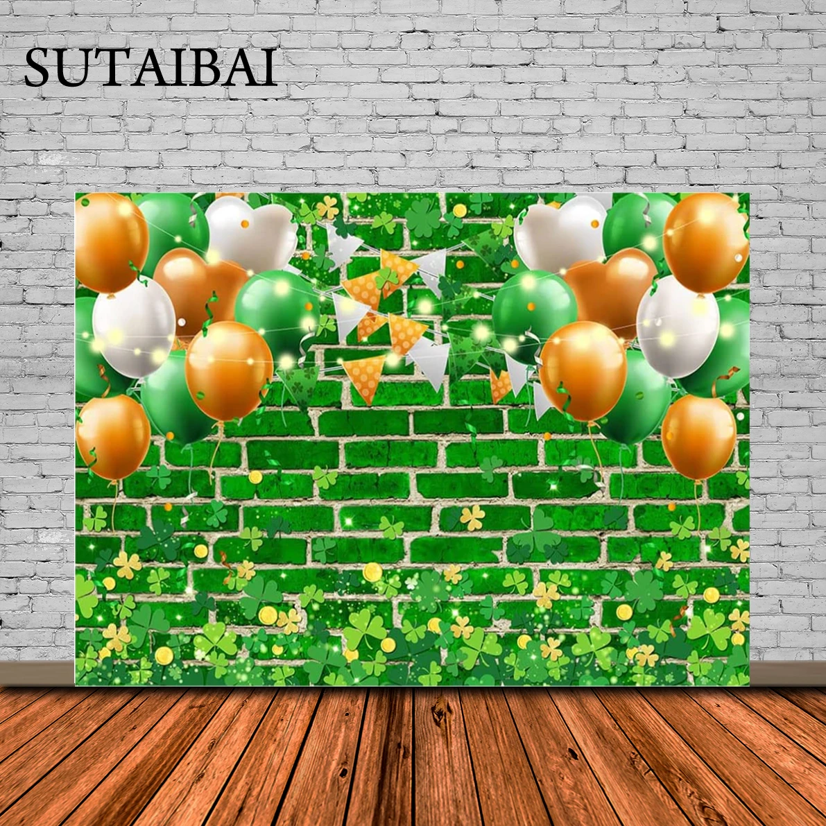 St. Patrick's Day Backdrop for Photography Saint Patricks Day Party Decorations Background Irish Green Lucky Shamrock Bday
St. Patrick's Day Backdrop for Photography Saint Patricks Day Party Decorations Background Irish Green Lucky Shamrock Bday