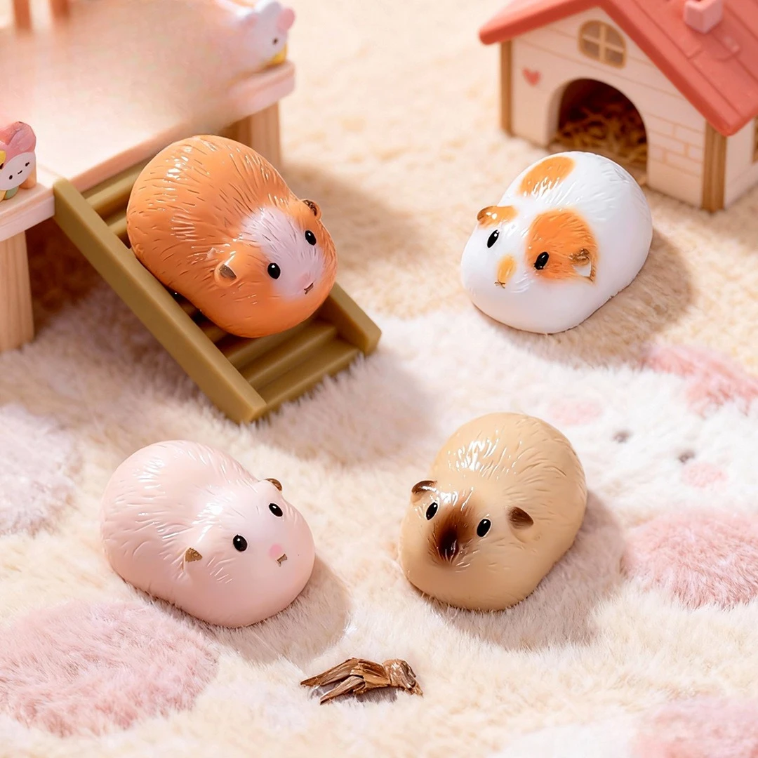 Миниатюрные фигурки морских свинок из резины
Миниатюрные фигурки морских свинок из резины