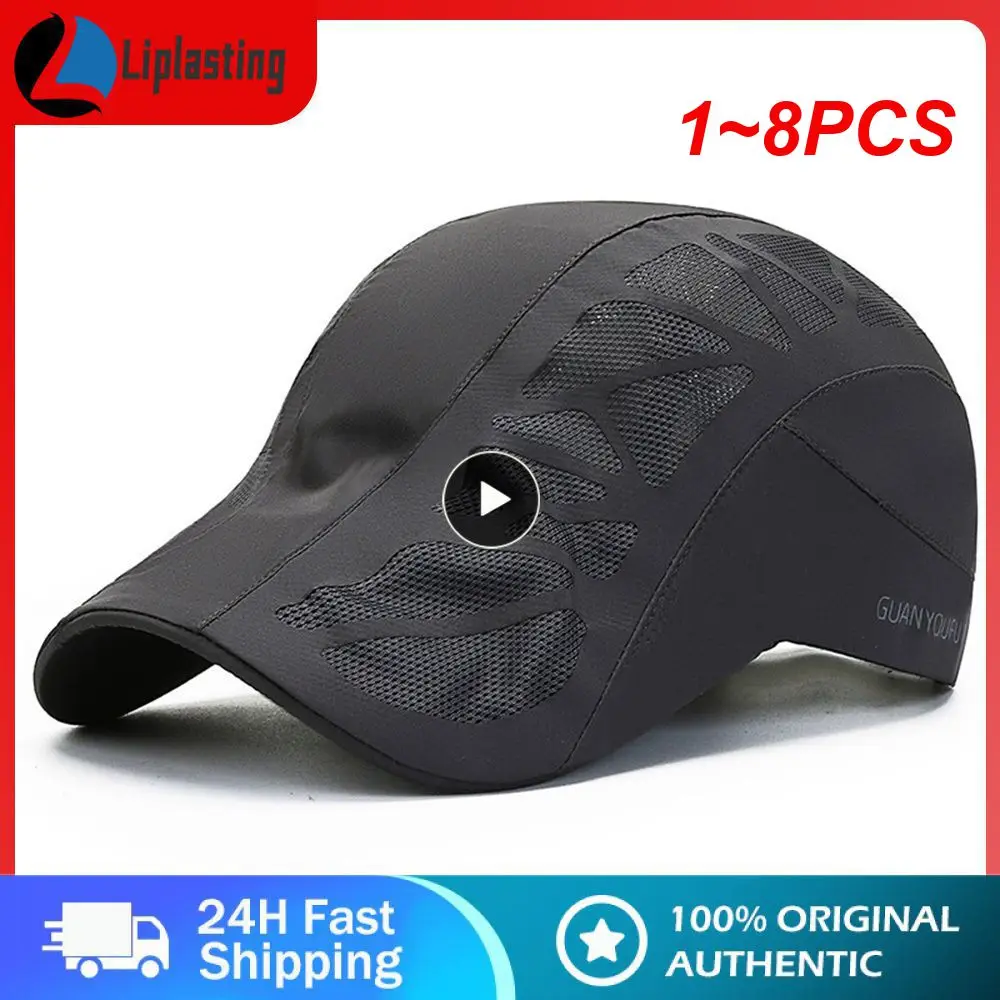 1~8PCS Unisex Sun Hat Running Cap Breathable Lightweight Wear Resistant Mesh Cap Outdoor Sports Sun Hat for Daily Life
1~8PCS Unisex Sun Hat Running Cap Breathable Lightweight Wear Resistant Mesh Cap Outdoor Sports Sun Hat for Daily Life