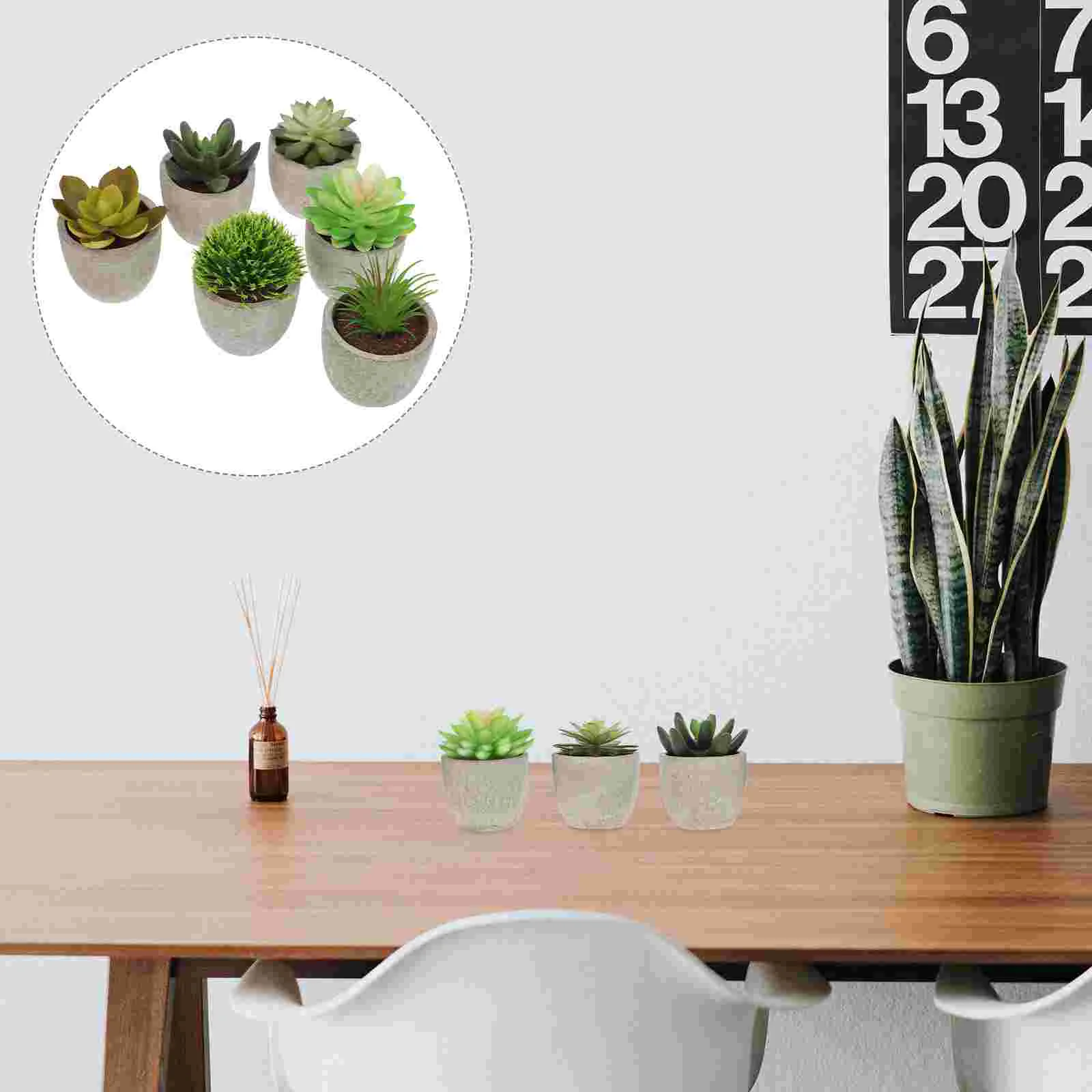 Potted Artificial Succulent Fake Mini Succulents Faux Decor Miniature Desert Decoration Desktop Pot Ornament Adornment
Potted Artificial Succulent Fake Mini Succulents Faux Decor Miniature Desert Decoration Desktop Pot Ornament Adornment