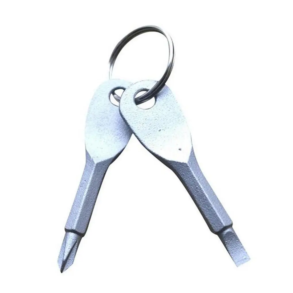 Portable Phillips Slotted Screwdriver Key Ring keyring Hike Outdoor Multi Mini Pocket Repair Tool Gadget Camping Accessories
Portable Phillips Slotted Screwdriver Key Ring keyring Hike Outdoor Multi Mini Pocket Repair Tool Gadget Camping Accessories